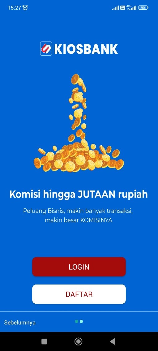 cara daftar aplikasi kiosbank mobile